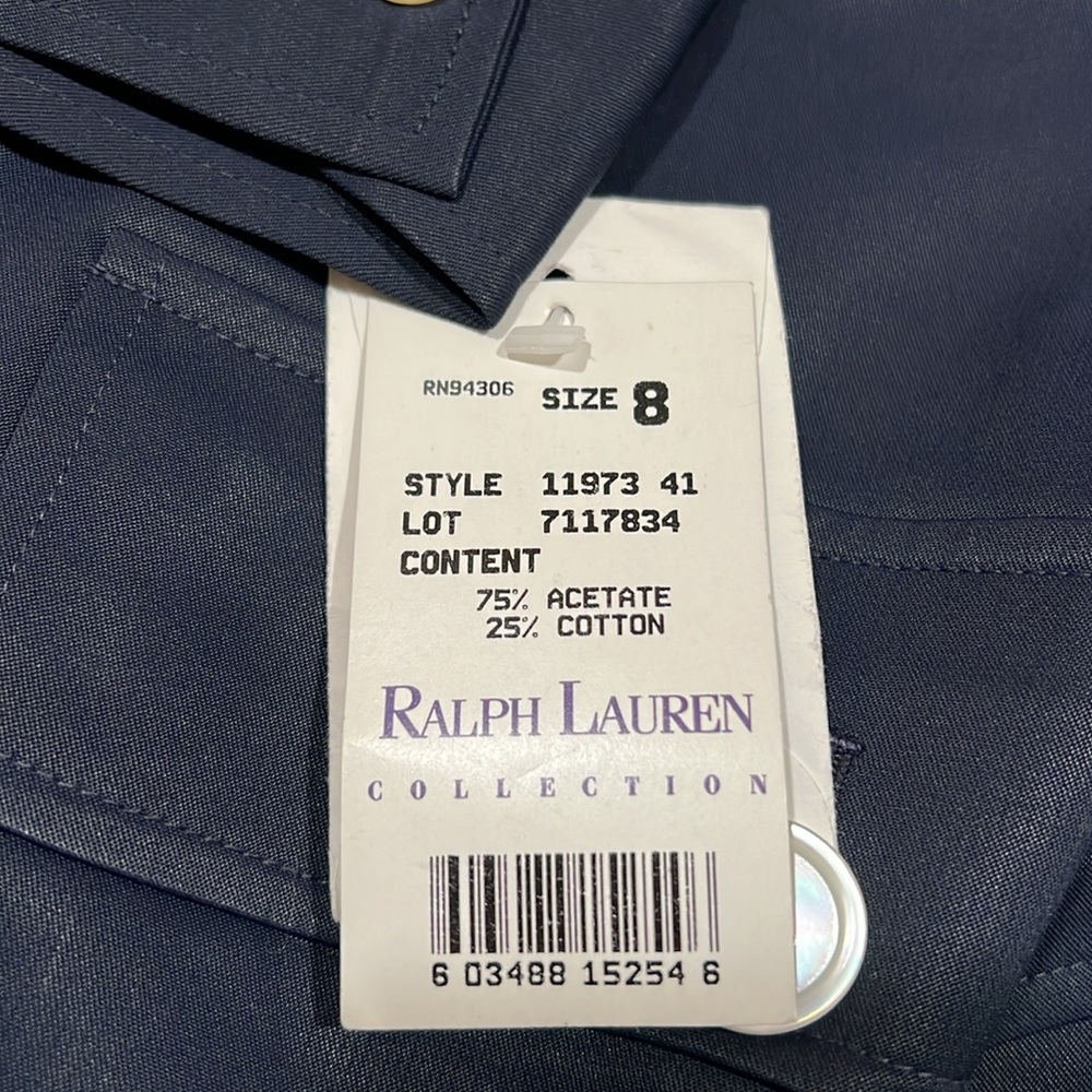 Vintage, Ralph Lauren Collection purples label , made in USA 🇺🇸 NWT suit jacket - Picture 12 of 13
